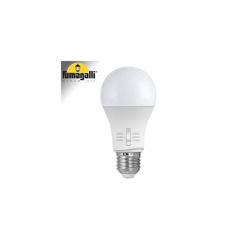 Lampadina LED E27 A60 - 8,5W - CCT - Fumagalli