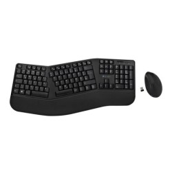 V7 Combinazione tastiera e mouse ergonomici bluetooth CKW500BTFR di -