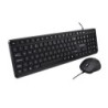 V7 CKU350UK Combo tastiera e mouse USB - Layout del Regno Unito (USB 