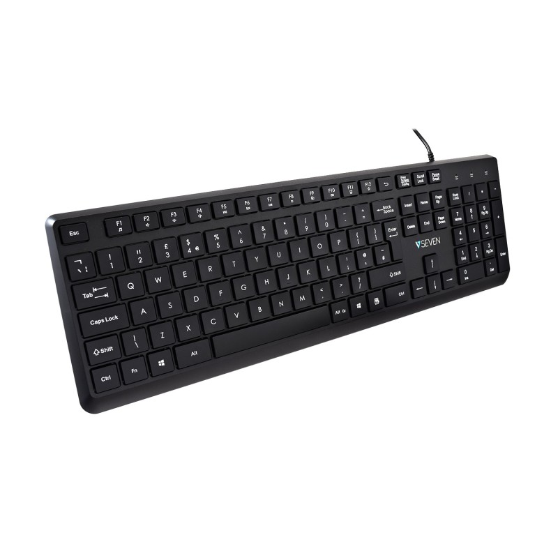 V7 Tastiera Pro USB KU350UK &acirc; UK (USB PRO KEYBOARD MOUSE UK - QW