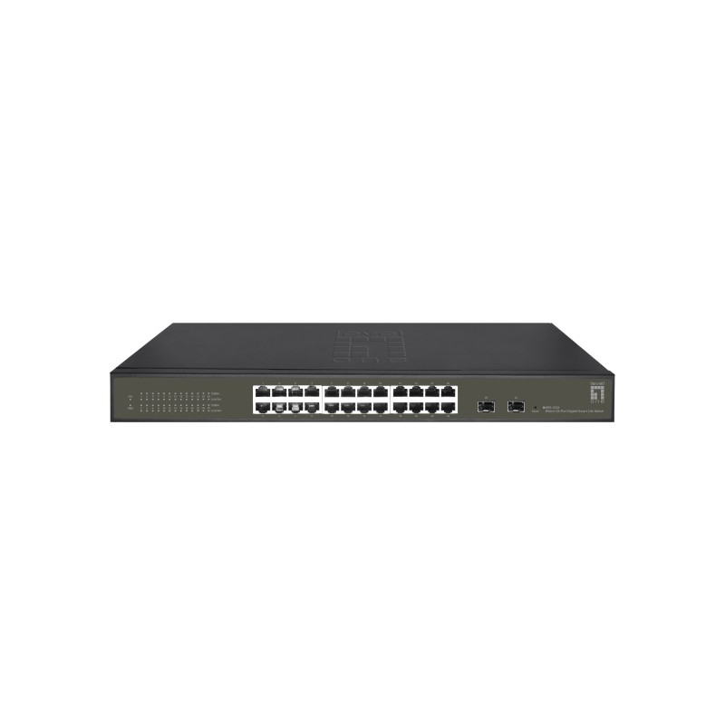 LevelOne Switch 24x GE GES-2126 2xGSFP 19