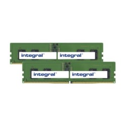 Integral 16GB [2x8GB] PC RAM MODULE KIT DDR5 5600MHZ PC5-44800 UNBUFF