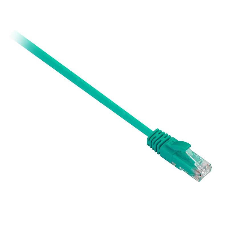 V7 Cavo Cat6 non schermato [UTP] verde da RJ45 maschio a RJ45 maschio