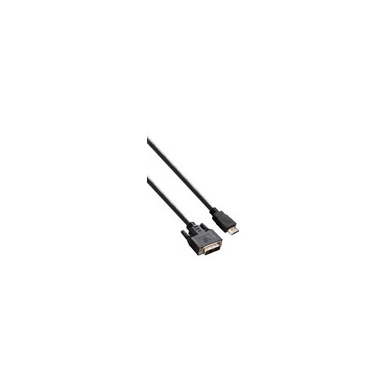 V7 Cavo HDMI DVI [m/m] HDMI/DVI-D Dual Link nero 2 m (CAVO HDMI A DVI