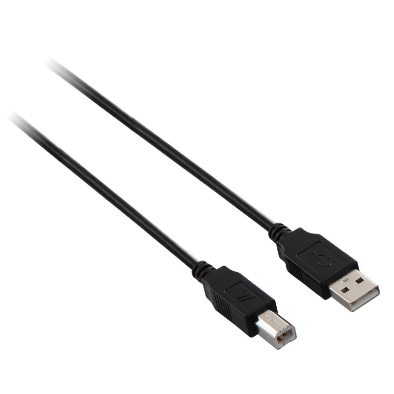 V7 Cavo USB 2.0 da USB A a B [m/m] nero 5 m (USB2.0 A TO B CABLE 5M B