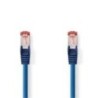 Nedis CCGP85221BU30 cavo di rete blu 3 m Cat6 S/FTP (S-STP)