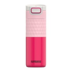 Tazza Thermos con Coperchio Kambukka Etna Grip Diva Rosa Acciaio inos