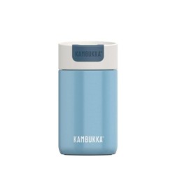 Tazza Thermos con Coperchio Kambukka Olympus Azzurro Acciaio inossida