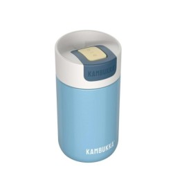 Tazza Thermos con Coperchio Kambukka Olympus Azzurro Acciaio inossida