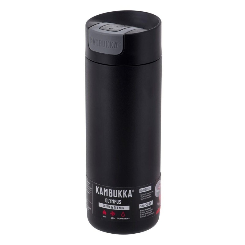 Thermos Kambukka Olympus Nero Acciaio inossidabile 500 ml