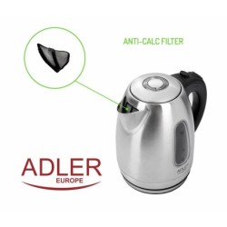 Bollitore Adler AD 1223 Nero Acciaio inossidabile 2000 W 1.7 L