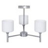 Lampadario Activejet AJE-MIRA 3P Bianco Argentato Metallo 40 W