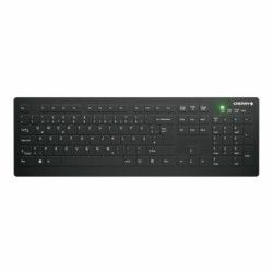 CHERRY AK-C8112 tastiera RF Wireless QWERTZ Tedesco Nero