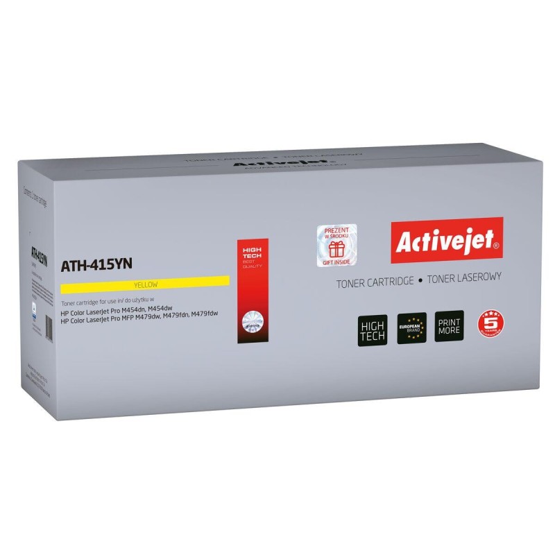 Toner Activejet ATH-415YN CHIP 2100 Pagine Giallo