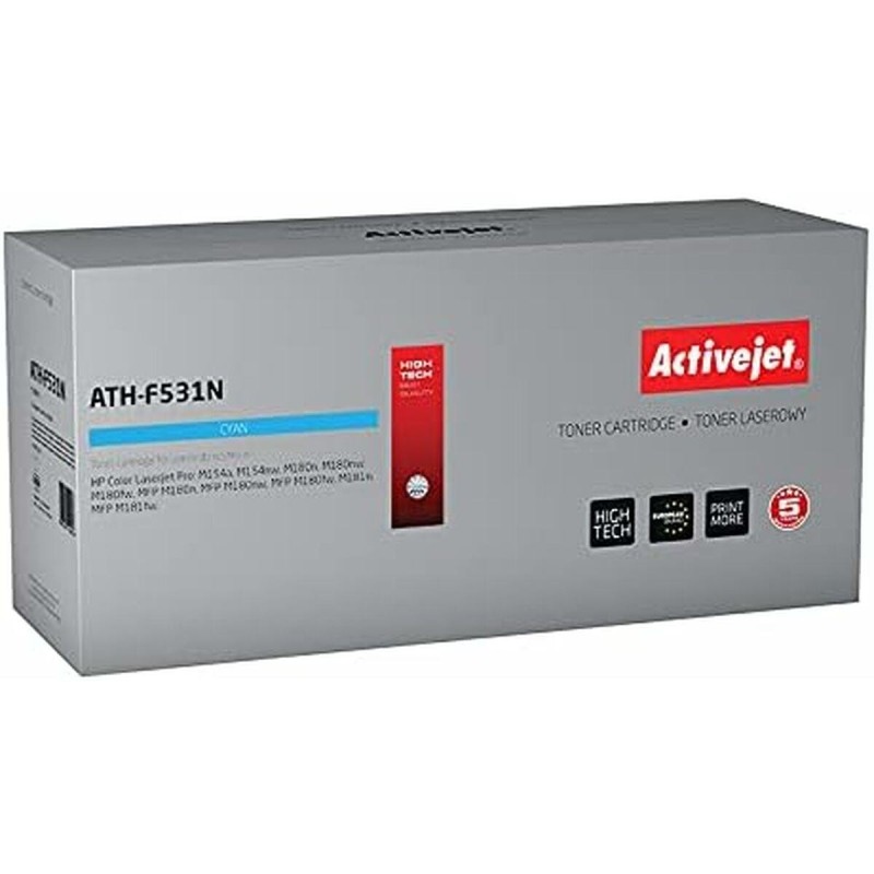 Toner Activejet ATH-F531N Ciano