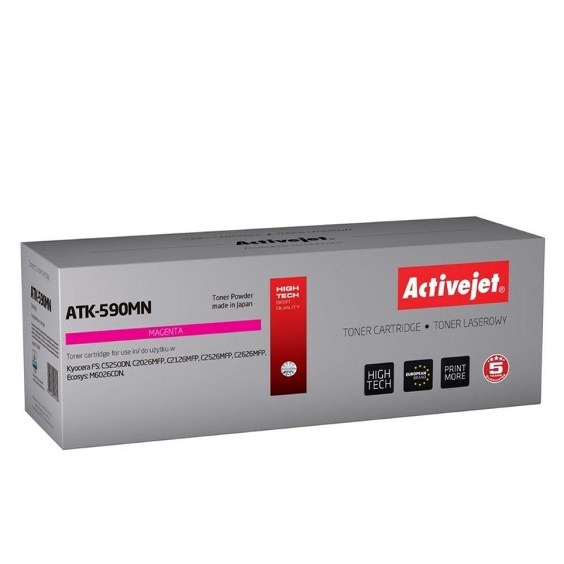 Toner Compatibile Activejet ATK-590M Nero Magenta