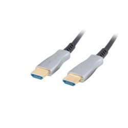 Cavo HDMI Lanberg CA-HDMI-20FB-0100-BK Nero 10 m