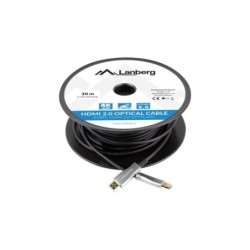 Cavo HDMI Lanberg CA-HDMI-20FB-0100-BK Nero 10 m