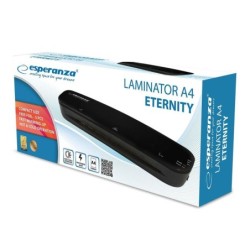 Plastificatrice Esperanza Laminator A4 Eternity Nero