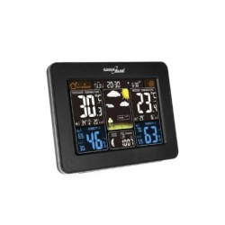 Stazione Meteorologica Multifunzione Greenblue GB523 Nero