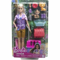 Bambola Barbie SAUVETEUSE D&#039;ANIMAUX