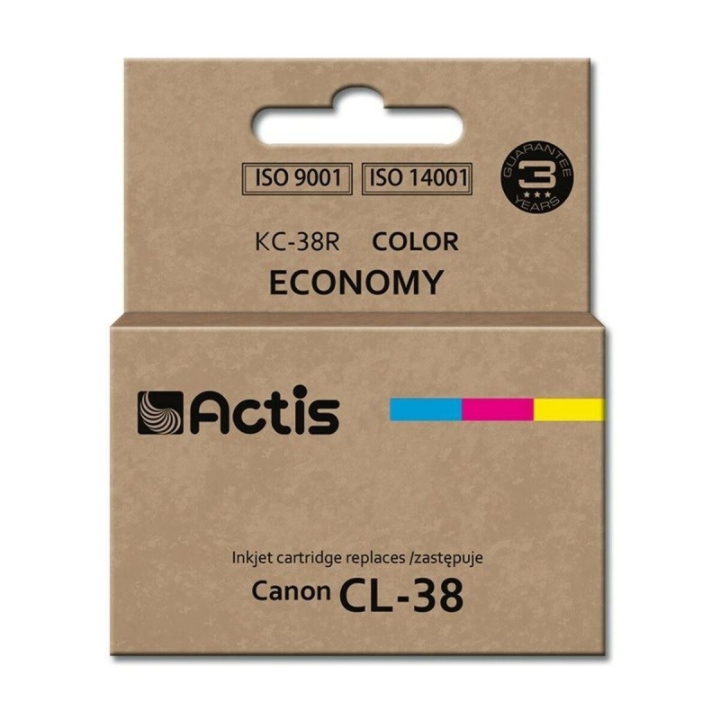 Cartuccia d&#039;inchiostro compatibile Actis KC-38R Ciano/Magenta/Giallo