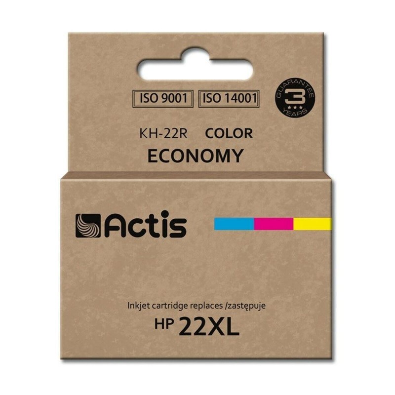 Cartuccia ad Inchiostro Originale Actis KH-22R Bianco Ciano/Magenta/G