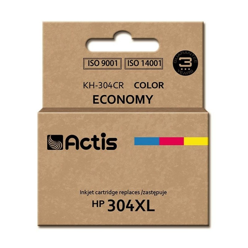 Cartuccia ad Inchiostro Originale Actis KH-304CR Ciano/Magenta/Giallo