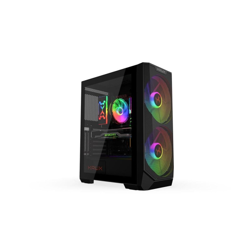 Case computer desktop ATX Krux Vortex Nero