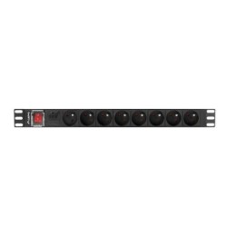 Multipresa 19&quot; 6 Tomas Schuko Lanberg PDU-06E-0200-BK (2 m)