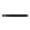 Multipresa 19&quot; 8 Tomas Schuko con On/Off Switch Lanberg PDU-08E-0200-