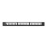 Patch Panel 24 Porte UTP Categoria 5e Lanberg PPKS-1124-B