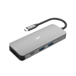 Hub USB Silicon Power SR30 Grigio