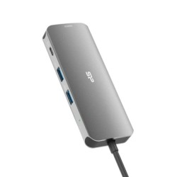 Hub USB Silicon Power SR30 Grigio