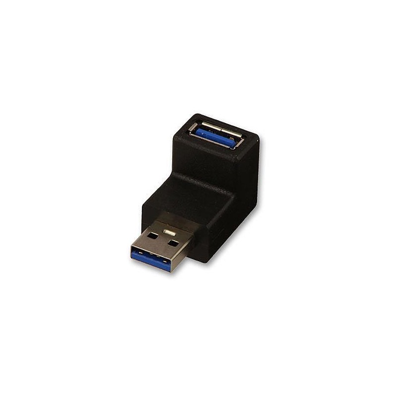 Lindy 71261 adattatore per inversione del genere dei cavi USB 3.0 Nero