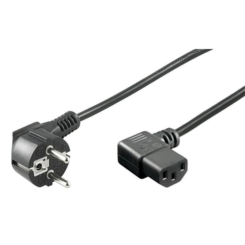 Microconnect PE010510 cavo di alimentazione Nero 1 m CEE7/7 Accoppiat