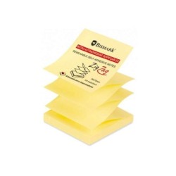 Bismark Zig-Zag Sticky Notes - Blocchi da 100 fogli - Adatti per disp