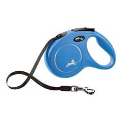 Guinzaglio per Cani Flexi New Classic 5m Azzurro Taglia L