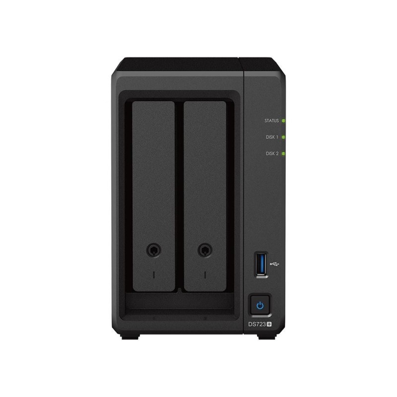 QNAP DS723+ NAS Desktop Collegamento ethernet LAN Nero R1600