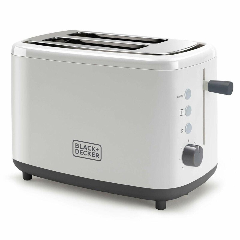 Black+Decker BXTO820E - Tostapane 820W. 2 ampie fessure per toast, bi