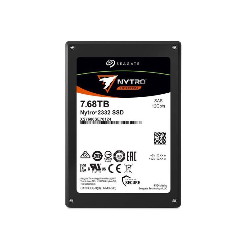 Seagate Nytro 2332 2.5&quot; 7,68 TB SAS 3D eTLC