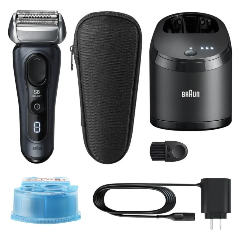 Braun Series 8 8450cc Rasoio Trimmer Nero