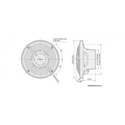 Pieneer Auto Lautsprecher TS-MR2040 20 cm