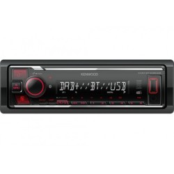 Kenwood KMM-BT408DAB USB/AUX/BT/iPhone Kurzschacht