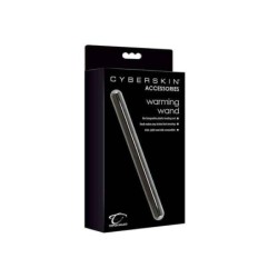 WARMING WAND CYBER ACCESSORIE, W&Auml;RMT JEDEN STROKER, USB, SILBER