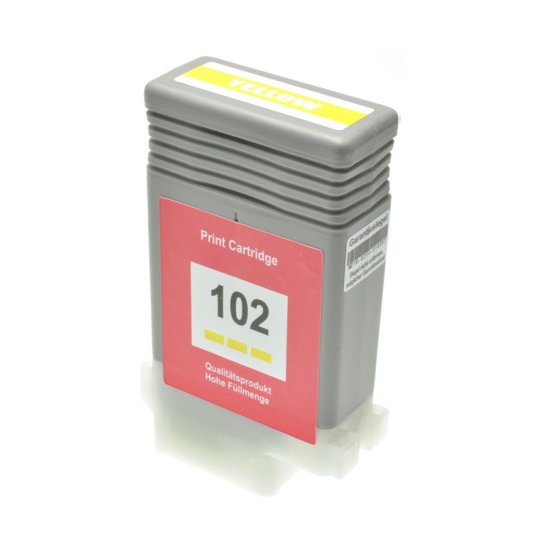 Cartuccia comp per Canon PFI-102y giallo 0898B001 ink pigmentato