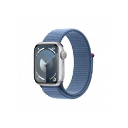 Apple Watch Series 9 (GPS) cassa in alluminio da 41 mm argento, Sport