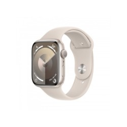 Apple Watch Series 9 (GPS) cassa in alluminio da 45 mm polarstern, ci