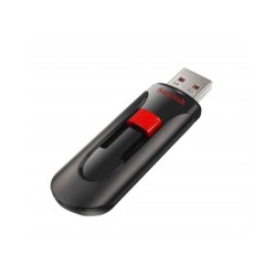 STICK 64GB 2.0 SANDISK CRUZER GLIDE BLACK