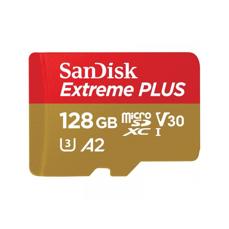 Ext PLUS microSDXC 128GB + SD 200MB/s